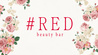 Red beauty bar